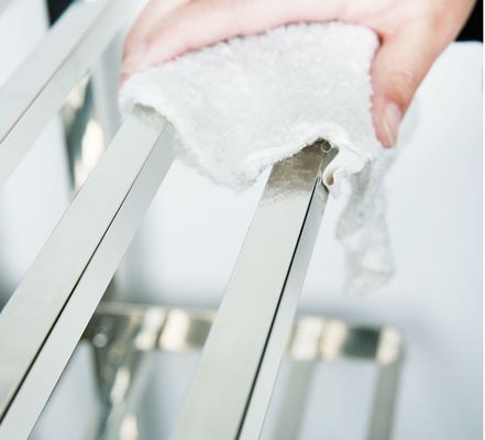 Easily Positioning Stainless Steel Storage Racks On Wheels Storage Holders