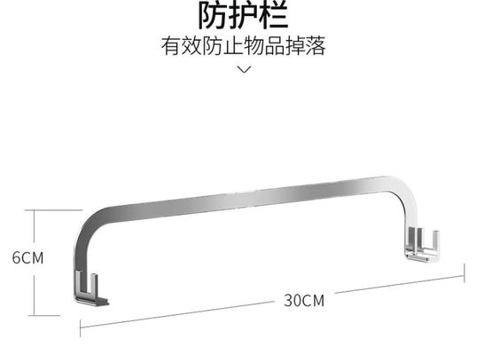 Multi - Purpose Home Kitchen Shelf Organizer Customized Size Chrome Plated