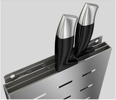 Ss Knife Storage Rack / Wall Mounted Kitchen Rack For Chopsticks Storage