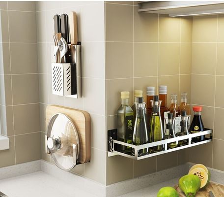 Ss Knife Storage Rack / Wall Mounted Kitchen Rack For Chopsticks Storage