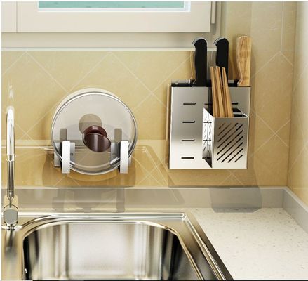 Ss Knife Storage Rack / Wall Mounted Kitchen Rack For Chopsticks Storage