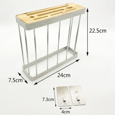 Knife Block Kitchen Wall Rack , Cutting Board Stand Tools Kitchen Hanging Rack
