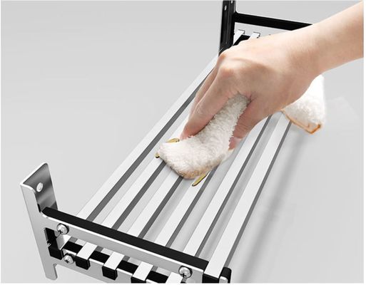 Modern Stainless Steel Rod Wall Hanging Type Stainless Steel Rack For Kitchen Sink