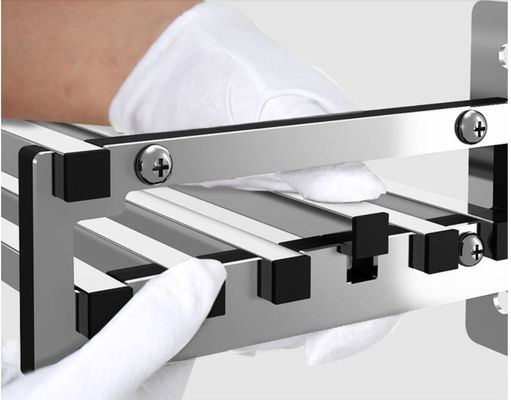 Modern Stainless Steel Rod Wall Hanging Type Stainless Steel Rack For Kitchen Sink