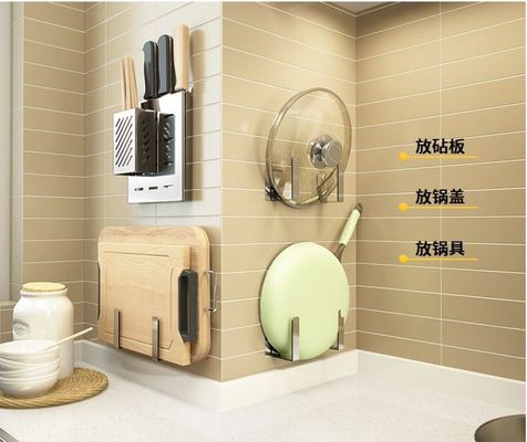 Large Capacity Durable Stainless Steel Kitchen Rack With Drain Board