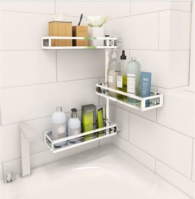 Countertop 2~4-Tier Steel Stand For Kitchen , Rotatable Storage Stainless Kitchen Rack