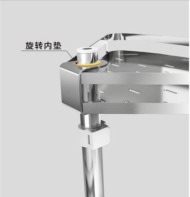 Strong Bearing Capacity Stainless Steel Wall Spice Rack For Home Decoration