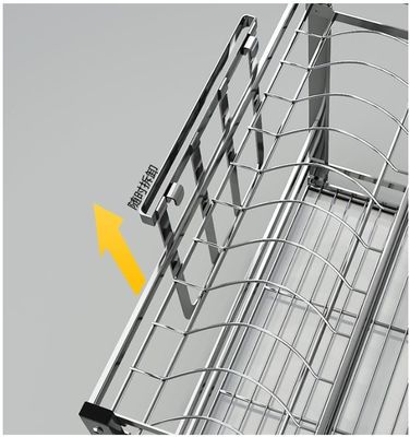 Large Capacity Silver Wall Mounted Dish Drying Rack With Cutlery Holder