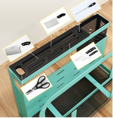 Green Color Kitchen Houseware Organizer Rust Resistance With Ensuring Strong Holding