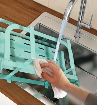 Green Color Kitchen Houseware Organizer Rust Resistance With Ensuring Strong Holding