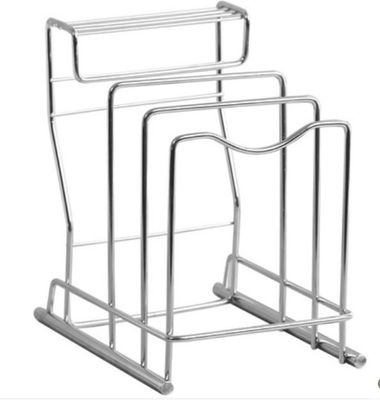 Long Lifespan Pan Organiser Rack , Upright Support Kitchen Knife Organizer