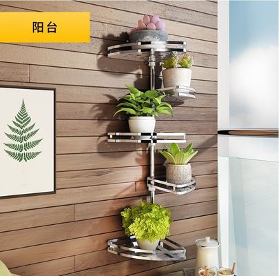 Anti Rust Wall Mounted Bathroom Shelves , Exquisite Bathroom Shelf Rack