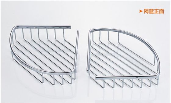 Corner Tension Adjustable Bathroom Storage Rack Drill - Free Reusable