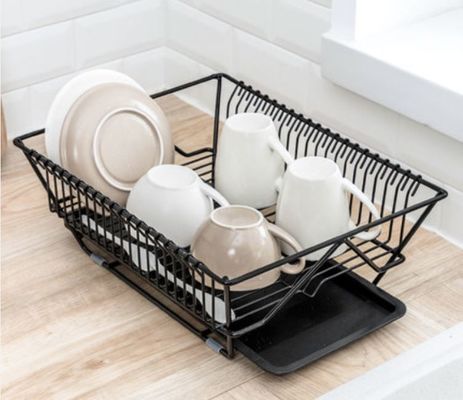 Eco - Friendly Chrome Kitchen Baskets Fruit Basket With Big Storage Space