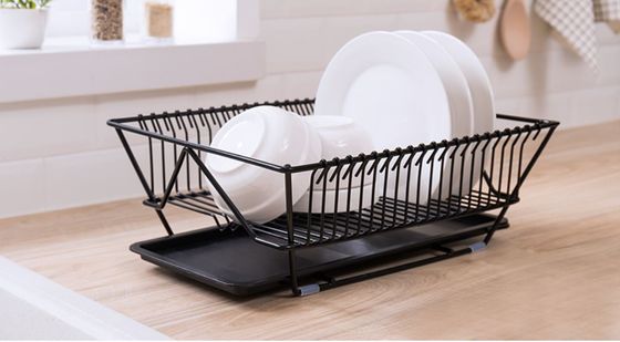 Eco - Friendly Chrome Kitchen Baskets Fruit Basket With Big Storage Space