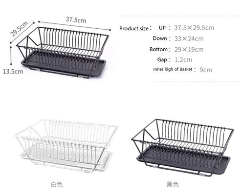 Eco - Friendly Chrome Kitchen Baskets Fruit Basket With Big Storage Space