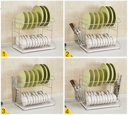 Drainer Board Set Kitchen Wire Baskets Corrosion - Resistant For Warehouse